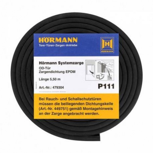 HORMANN Профиль уплотнения для дверей T30 P111, с дымозащитой и звукоизоляцией