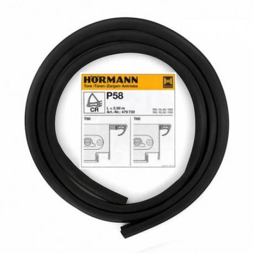 HORMANN Профиль уплотнения для дверей T90 P58
